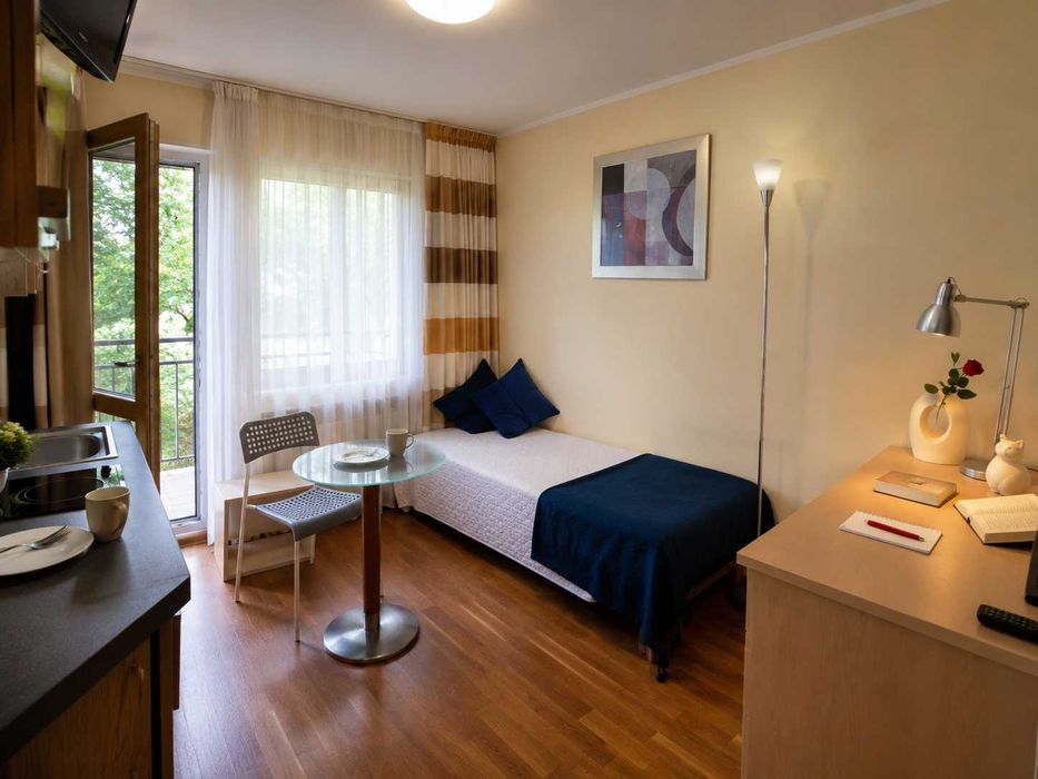 Kawalerka po remoncie, Balkon, Gdynia Chylonia dla studenta