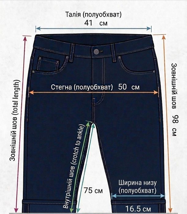 Нові джинси Reell Spider Raw Blue (Підшиті, див. заміри)