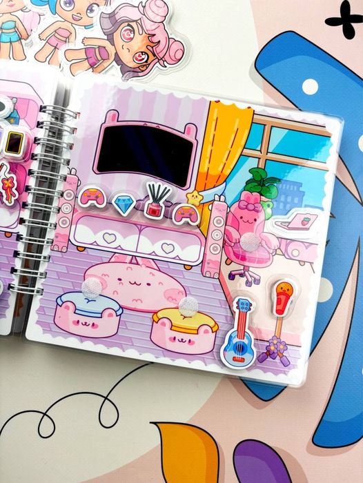 Альбом на липучках avatar world kawaii Кавайні історії