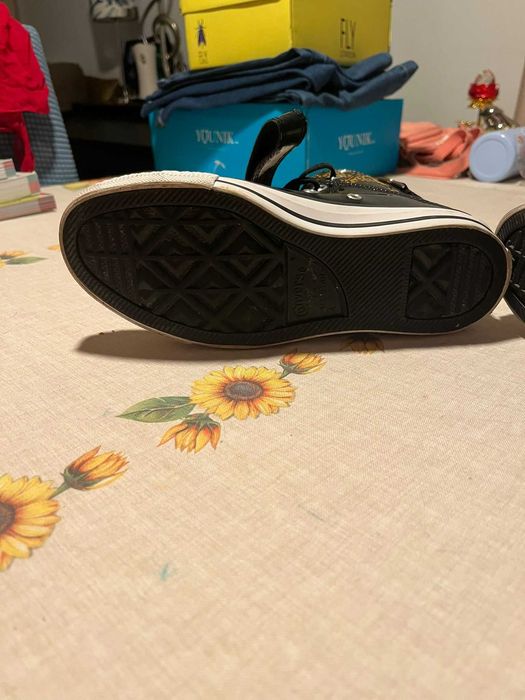 Sapatilha-bota All Star em pele nº 36,5