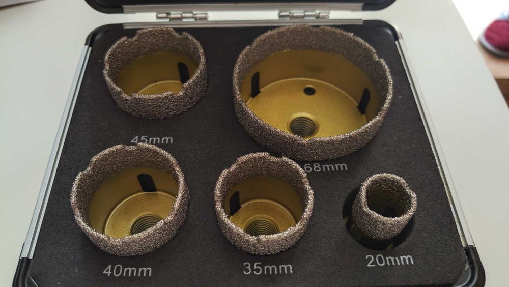 Коронки по керамограніту, коронки для плитки