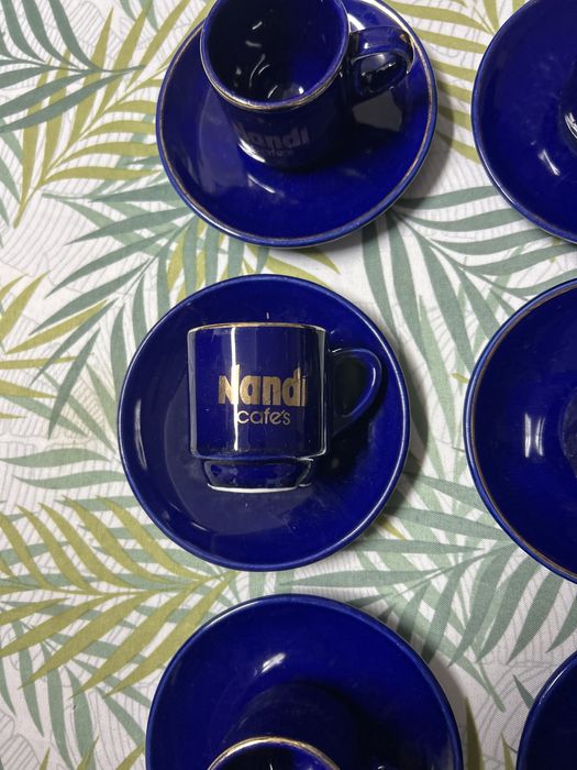 conjunto loiça azul