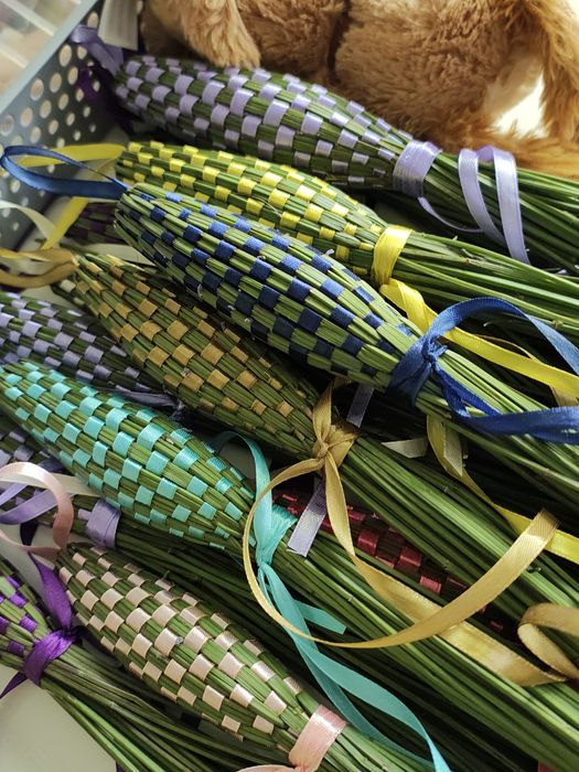 Fusetki lawendowe plecione lawenda zapach do szafy garderoby