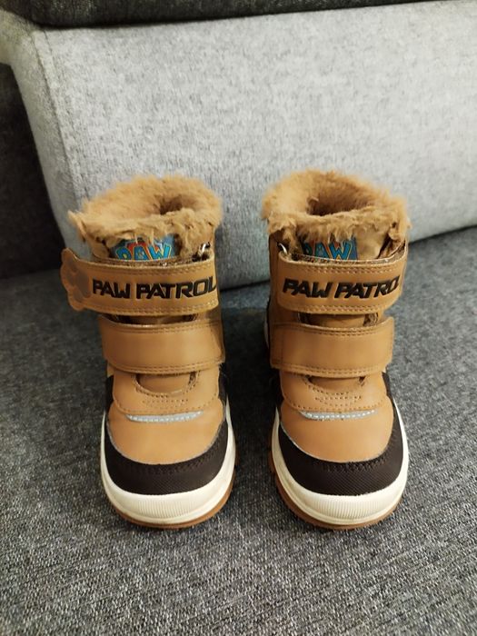 Buty chłopięce zimowe.