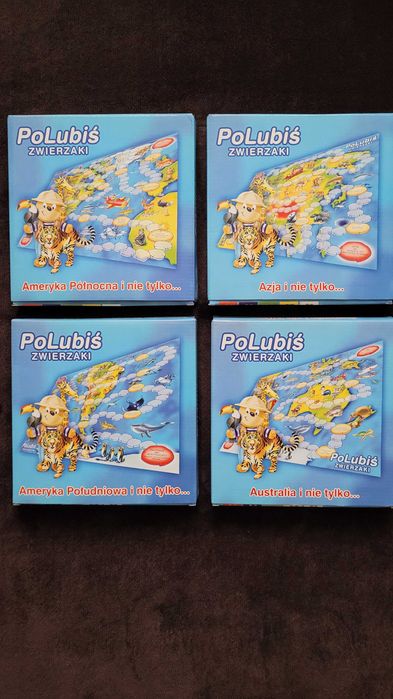 Unikat! Petitki Lubisie: puzzle - gra planszowa "Polubiś zwierzaki"
