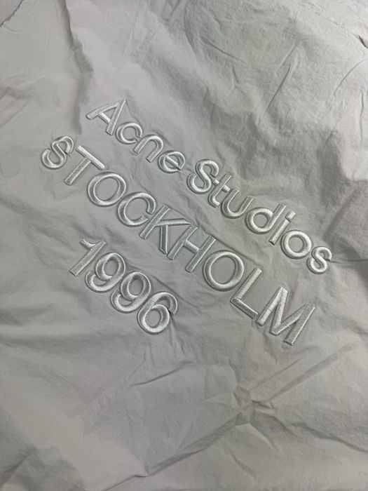 Куртка Acne Studios Logo Zipper Jacket Вітровка ветровка акне студиос