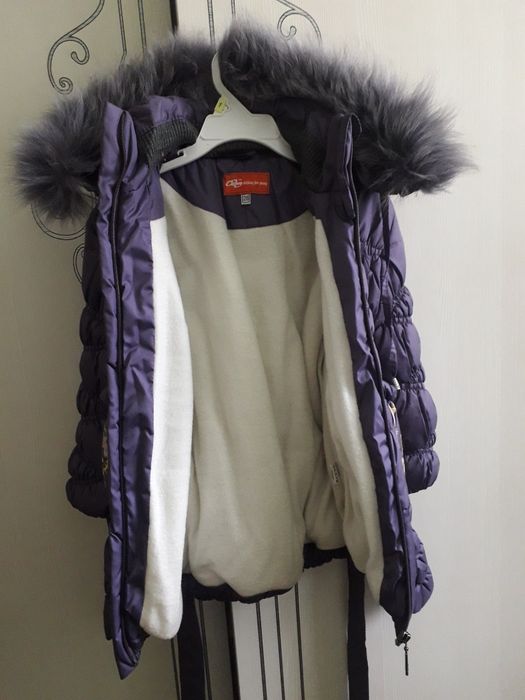 Зимова курточка+рукавички 1,5-2роки