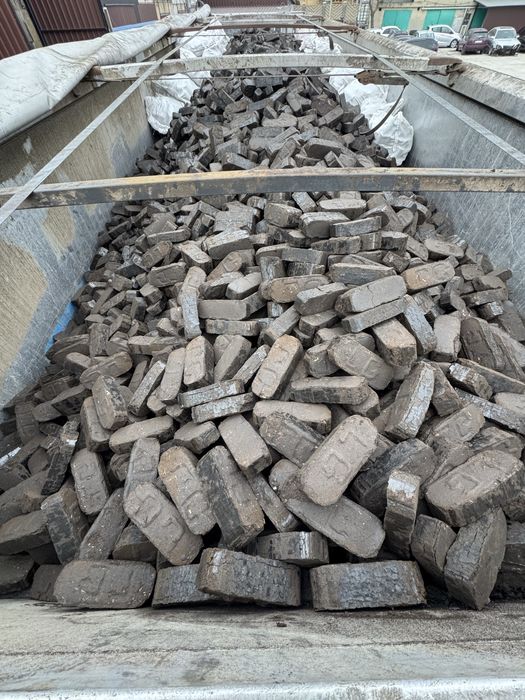 Брикет соняшник Торфобрикет Паливний брикет  Доставка від 1т !!!