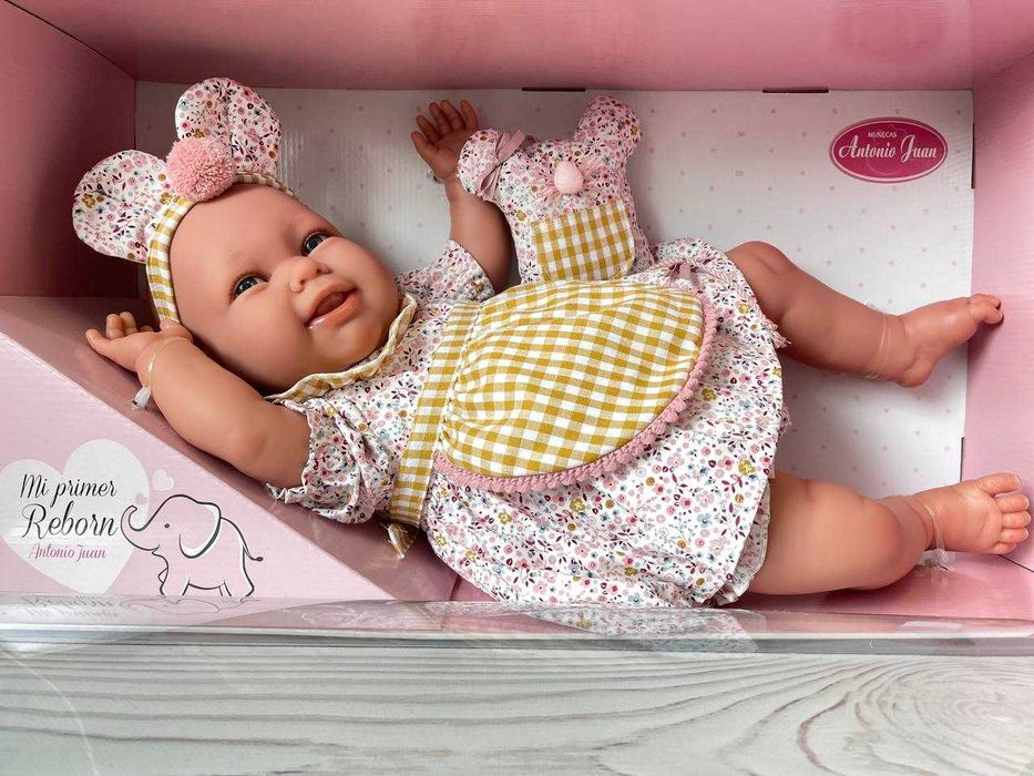 Пупс реборн дівчинка Martina Antonio Juan Mi Primer Reborn 81381 52 см Зубна Фея