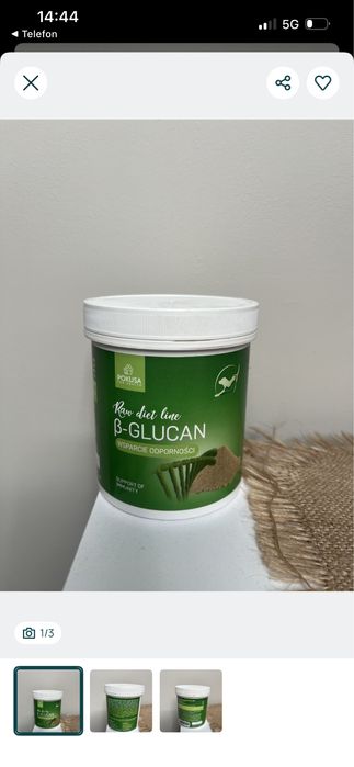 Beta glucan nowy