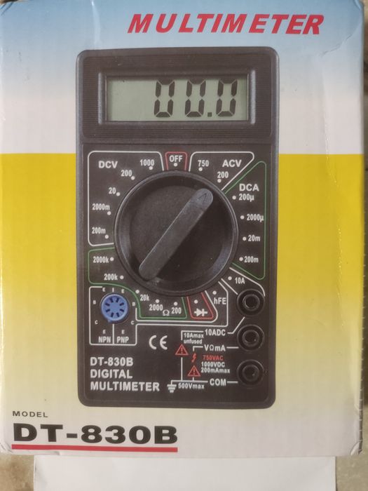 Цифровий мультіметр DT-830 B