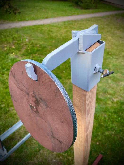 Gong fi200mm Hardox 450 z mocowaniem na kantówkę