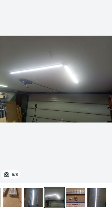 Lampa sufitowa aluminiowa hermetyczna 120cm 300w swiatla