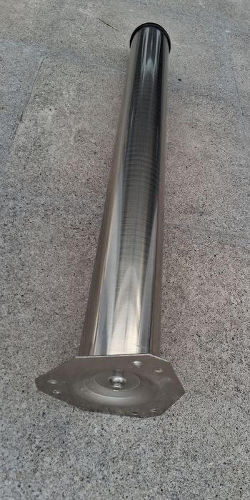 Pé em inox - mobiliário