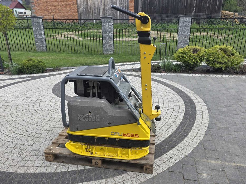 wynajmę zagęszczarka WACKER NEUSON DPU 6555 – 495 KG wyposażona w czujnik zagęszczenia
