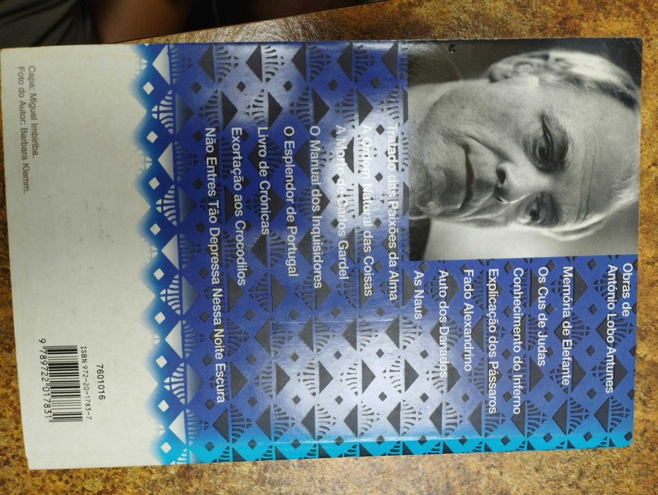 Não entres tão depressa nessa noite escura (António Lobo Antunes)