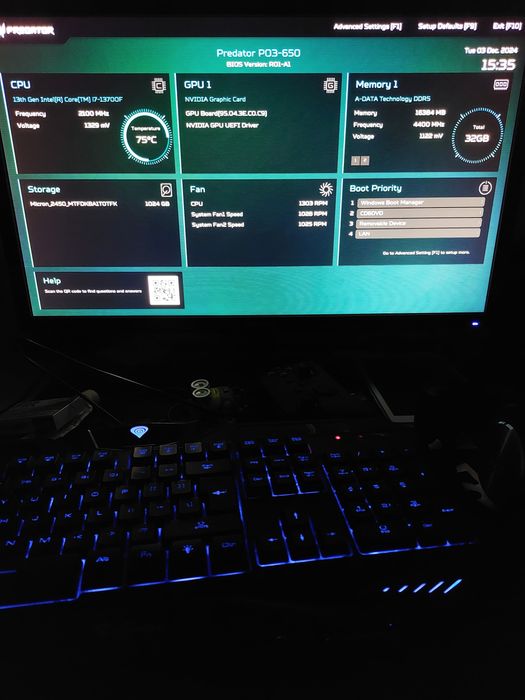 Komputer stacjonarny gamingowy ACER PREDATOR ORION 3000 Nowy