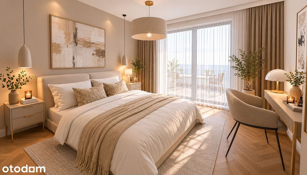 3 niezależne pokoje | Osobna kuchnia | Balkon 17 m² | Widok na zieleń