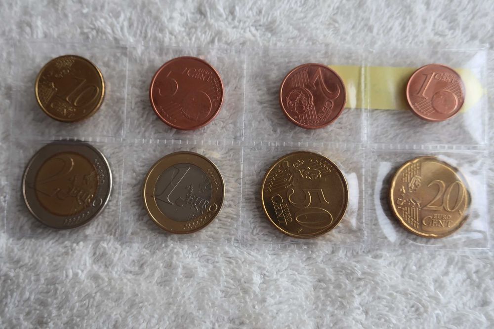 Set Moedas EURO Coins UNC - FINLÂNDIA (vários anos)