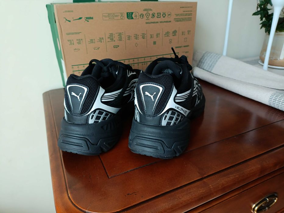 (r. Eur 44) Nowe buty Puma Velophasis Always On 395908,-02 czarne