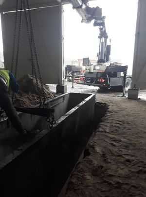 Zbiornik Betonowy Na Deszczówkę Kanał Samochodowy Szambo