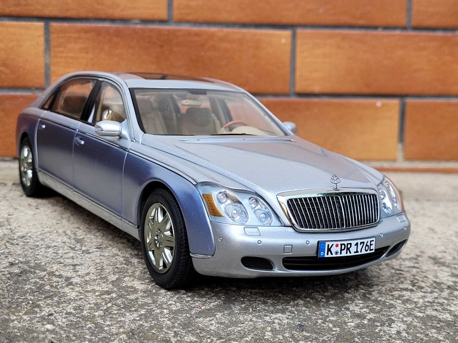 Kolekcja modeli Mercedes S Maybach 62 AUTOart 1:18 ideał Millenium