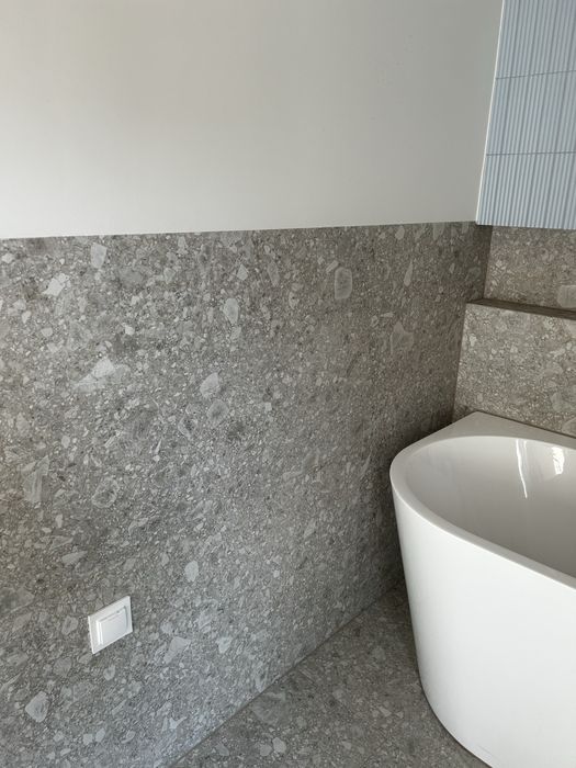 Płytka gresowa Lombarda Bianco 60x120 Mat imitująca lastryko