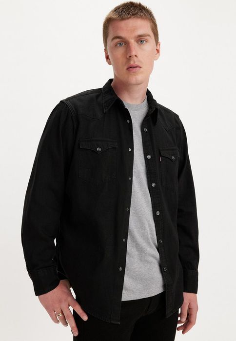 Koszula jeansowa czarna Regular fit Levi's L