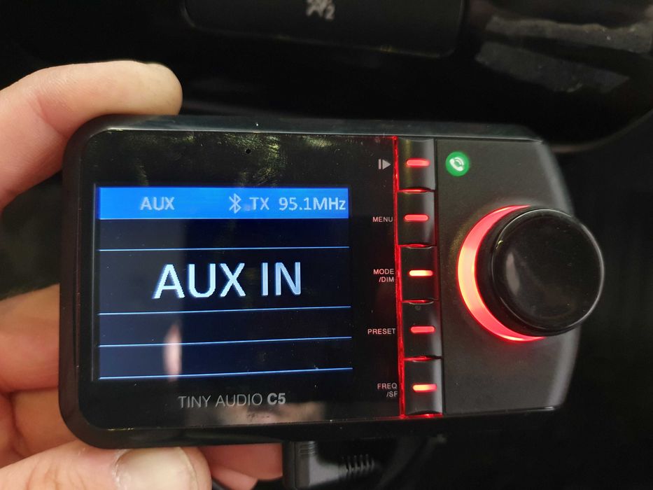 Цифрове автомобільне радіо TINY AUDIO C5 з Bluetooth