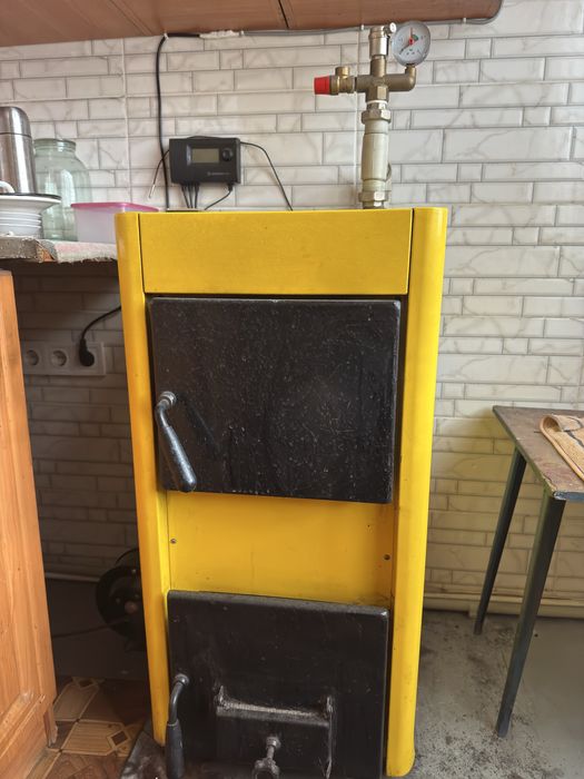 Твердотоплевный катёл «Данко» с автоматикой