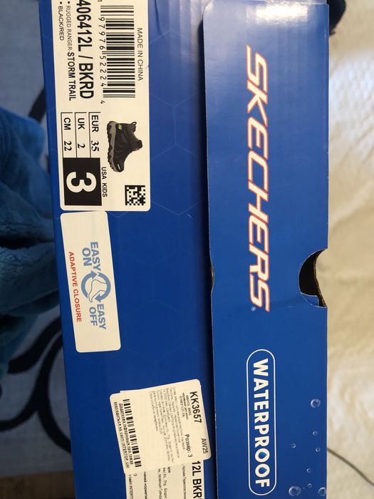 Зимние ботинки skechers 35 р.