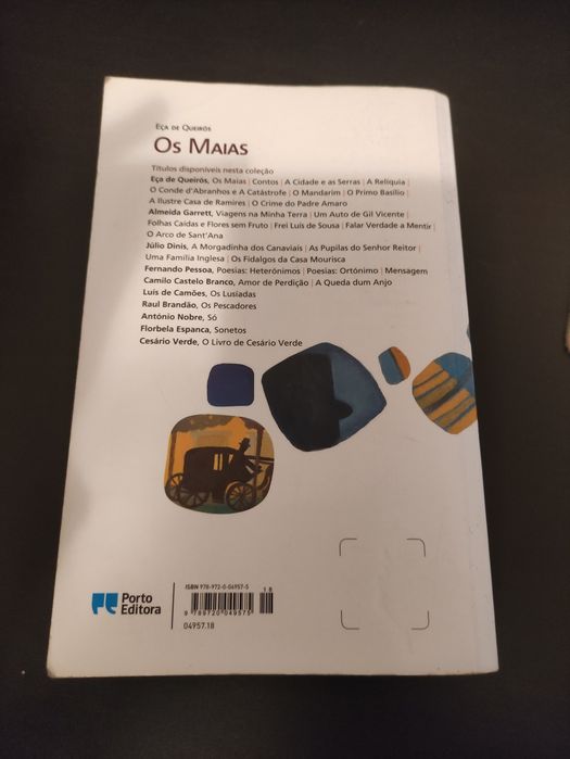 Livro Os Maias de Eça de Queirós