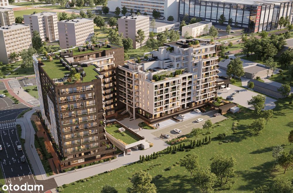2-pokojowe mieszkanie 39m2 + loggia Bezpośrednio