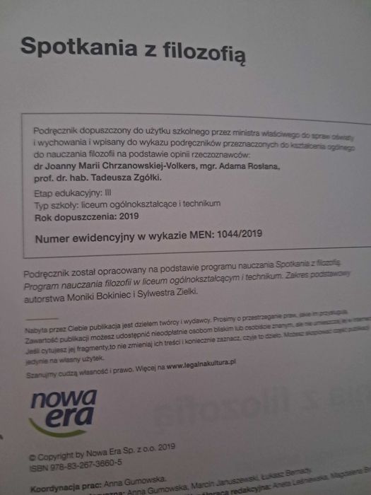 Spotkanie z filozofią