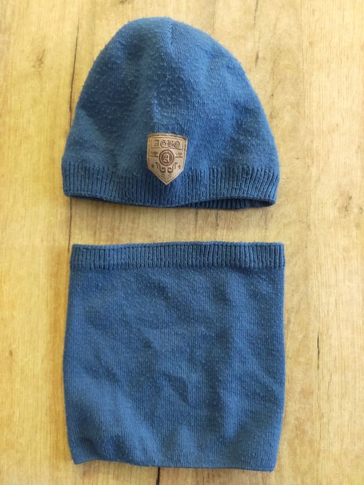 Czapka i komin dla chlopca