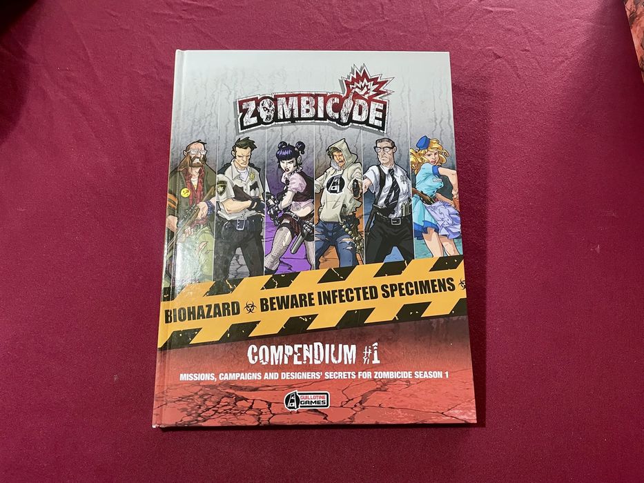 Zombicide Compendium 1  - dodatek, gra, 30 scenariuszy + 2 kampanie