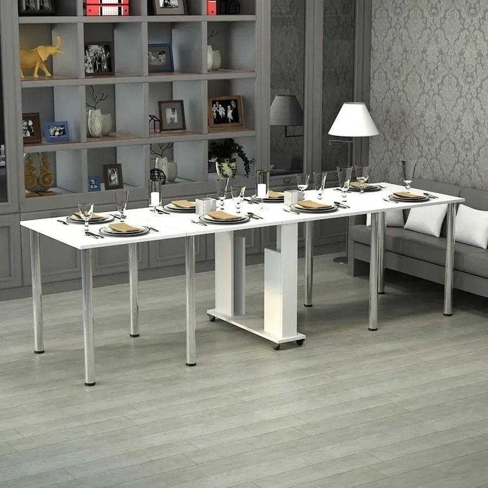 Стіл-книжка \ стіл трансформер, столи нові до 275 см довжини