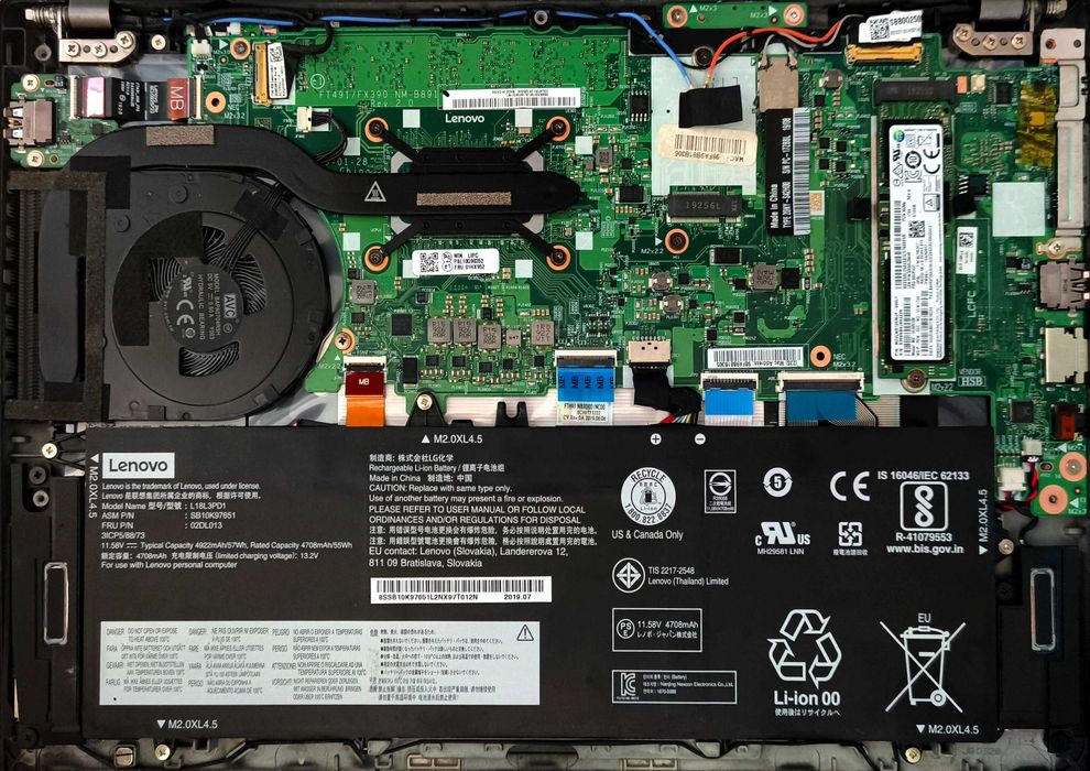 Lenovo ThinkPad T490s | i7 | 32GB RAM | 512GB SSD | Para Reparação