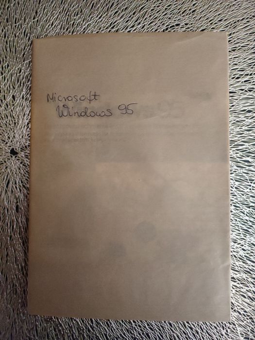 Microsoft Windows 95 płyta instalacyjna i podręcznik nowe