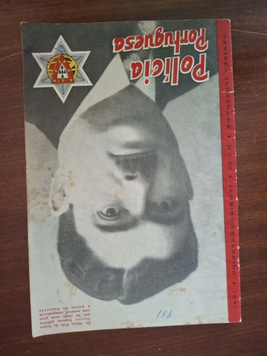 Revistas muito antigas PSP policia portuguesa
