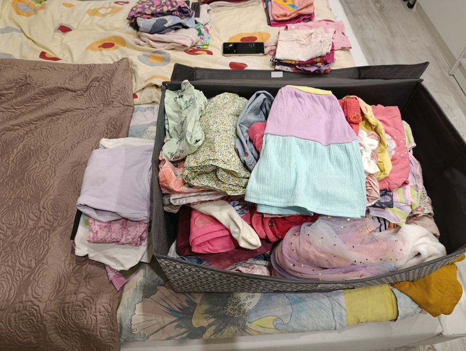 Paka ubranek dla dziewczynki 80 86 92 do wyboru