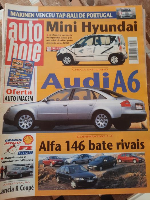 Revistas antigas "Auto Hoje"