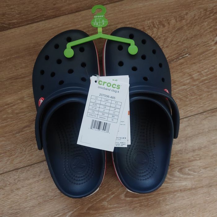 Crocs rozm. 37-38 nowe granatowe
