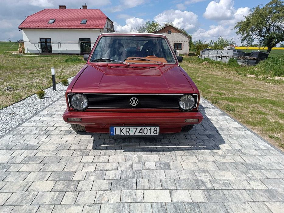 Sprzedam,  golf 1 cabrio