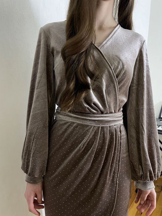 Сукня оксамитова, розмір s-m