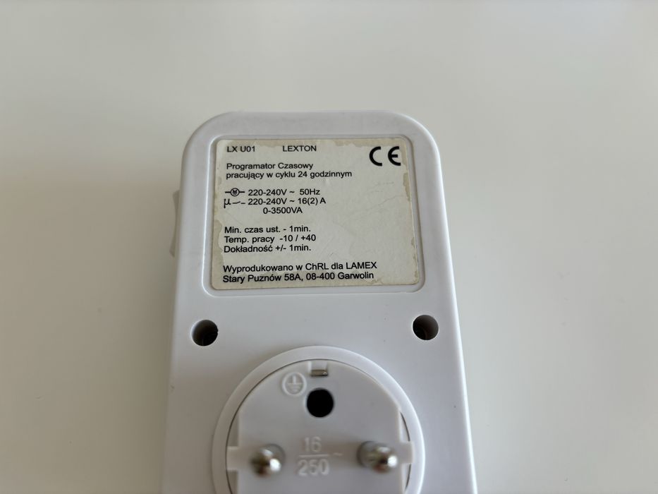 Programator czasowy LX U01 LEXTON