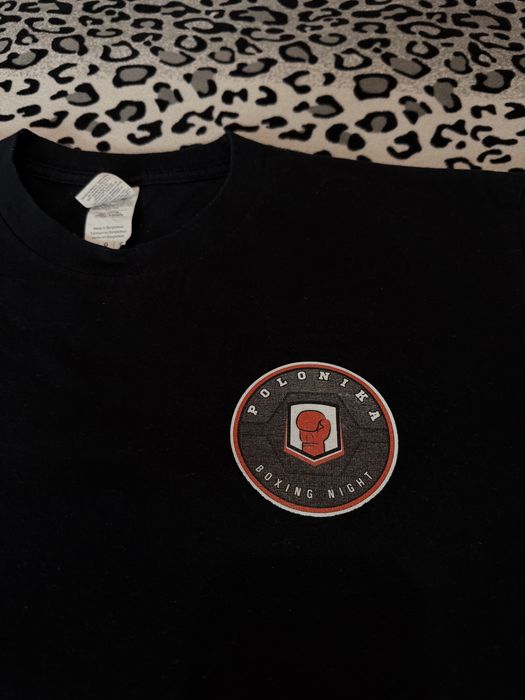 Bluzka T-shirt męski Gildan r. L czarny bawełniany