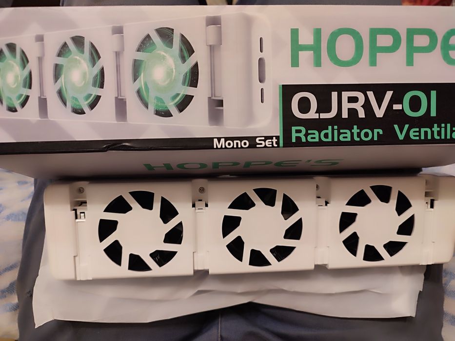 Радиаторный вентилятор Hopes QJRV-01 та QJRV-03