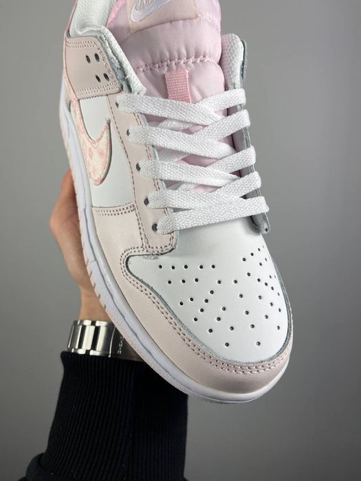 Кросівки Кроссовки Nike Dunk Low Essential Paisley Pack Pink Розовый Кросовки повсякденні