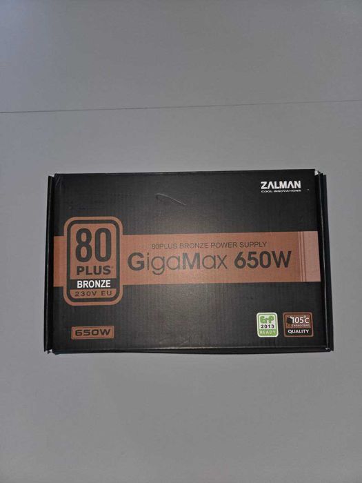 Блок живлення Zalman GigaMax GVII 650W 80PLUS BRONZE (ZM650-GVII)